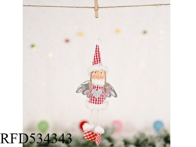 GINGHAM WING LOVE GIRL PENDANT TYPE D