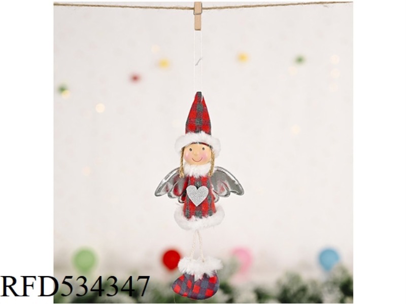 GINGHAM WING LOVE GIRL PENDANT TYPE A