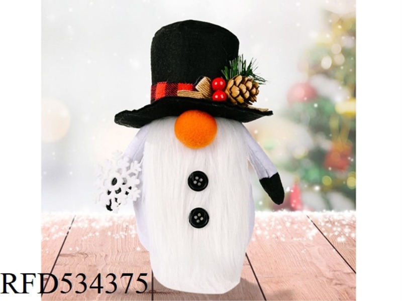 CHRISTMAS LONG FIGURE SNOWMAN