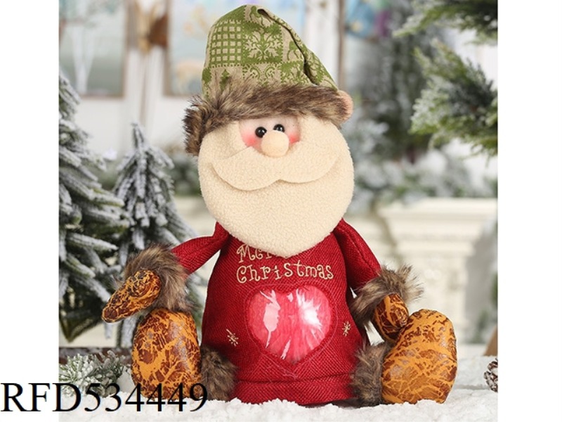 IMITATION BARK TRANSPARENT APPLE BAG OLD MAN