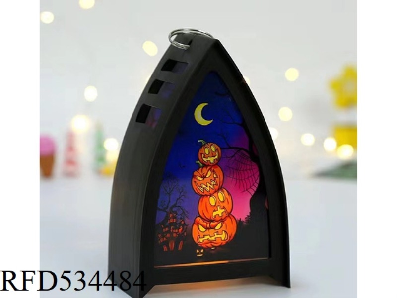 HALLOWEEN PUMPKIN HOUSE-SHAPED LIGHTS