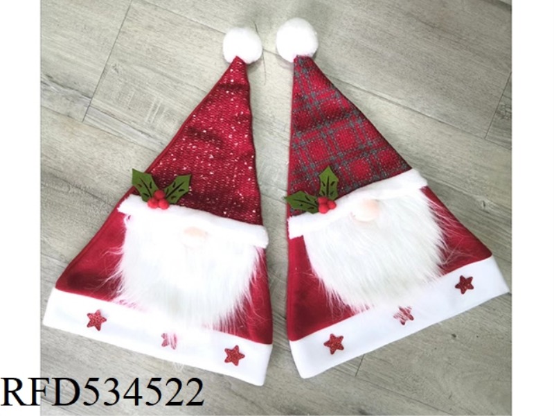 RUDOLPH SANTA HAT