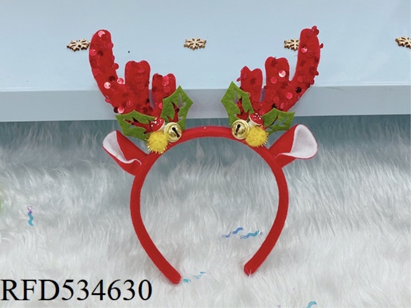 CHRISTMAS HAIR HOOP