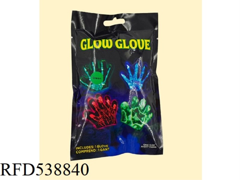 FLUORESCENT GLOVES