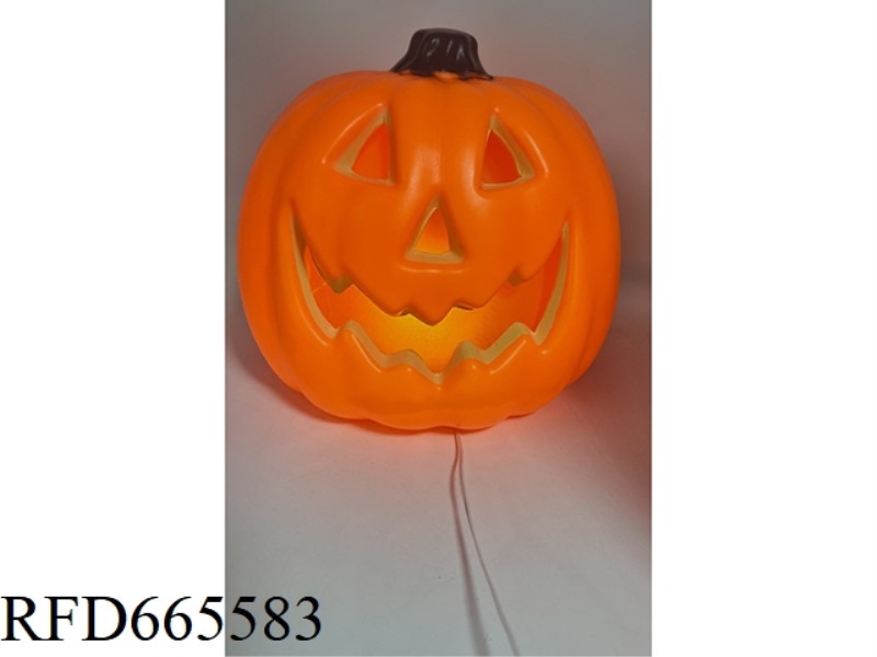 HOLLOWED-OUT PUMPKIN FLAME LAMP