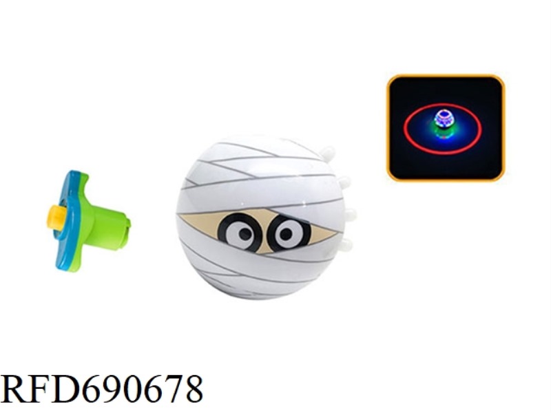 HALLOWEEN MUMMY FLASH MUSIC GYROSCOPE