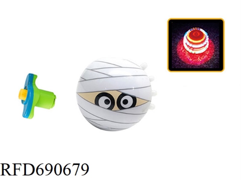HALLOWEEN MUMMY FLASH MUSIC GYROSCOPE