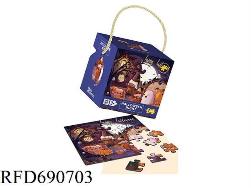 FESTIVAL DANCE PARTY HALLOWEEN TOYS HALLOWEEN 36-PIECE JIGSAW PUZZLE