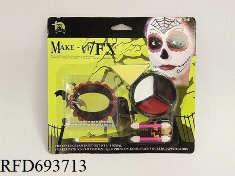 HALLOWEEN FACE COLOR SET