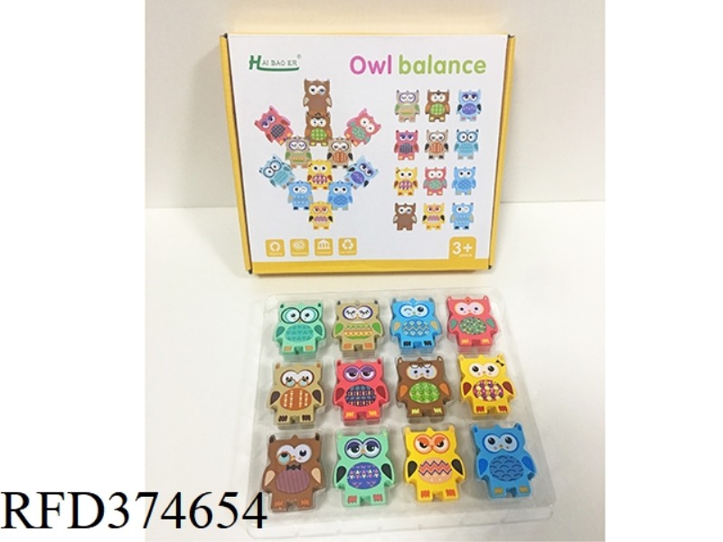 WOODEN OWL JENGA