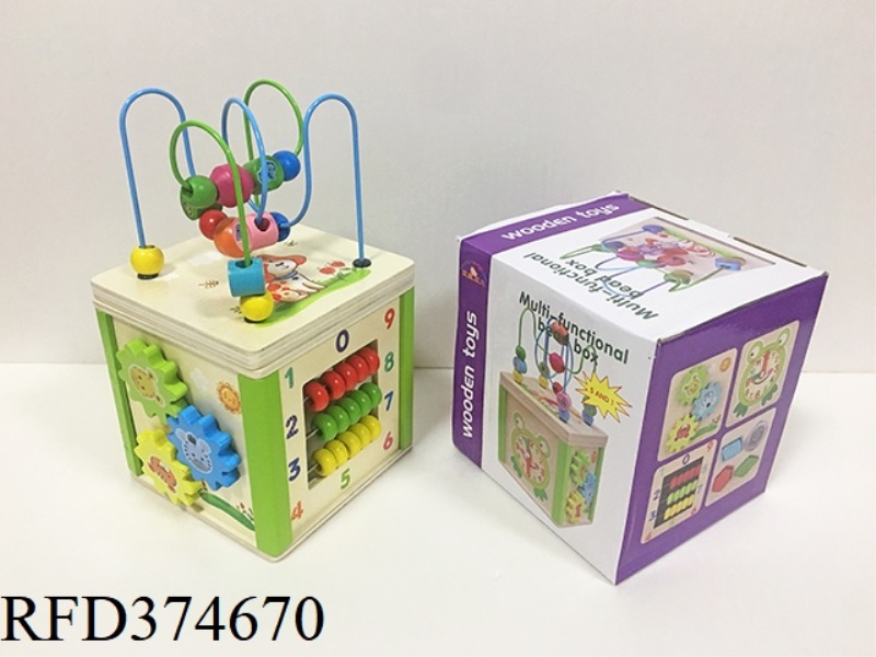 WOODEN MULTIFUNCTIONAL BEAD WITH MUSIC ON ALL SIDES