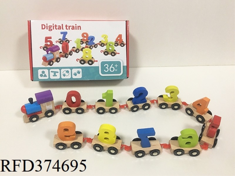 WOODEN DIGITAL TRAIN