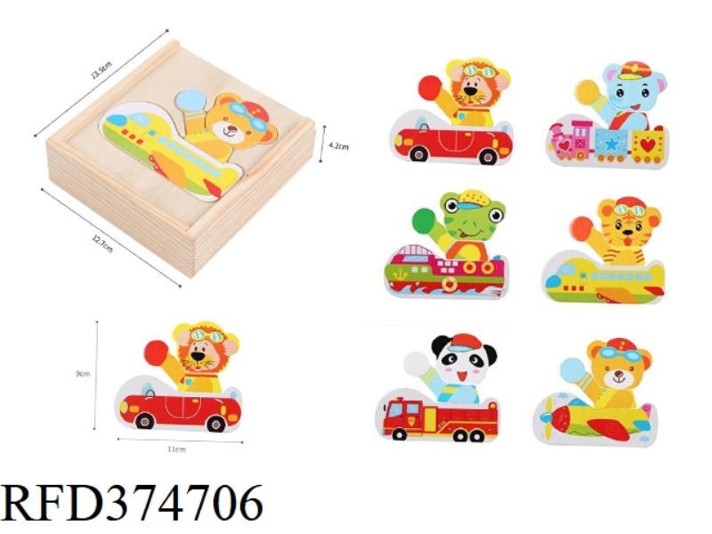 WOODEN 1 BEAR DRESSING