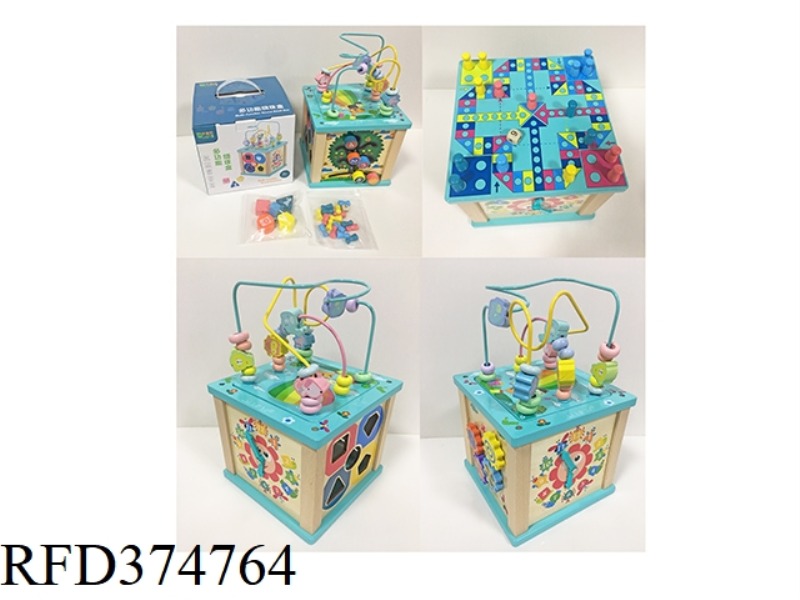 WOODEN MULTIFUNCTIONAL BEAD TREASURE BOX