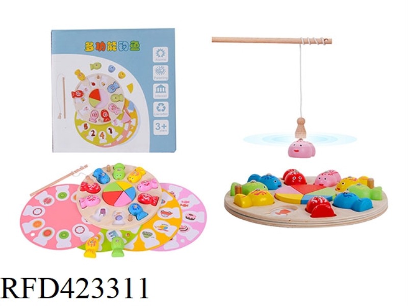 WOODEN MULTIFUNCTIONAL FISHING