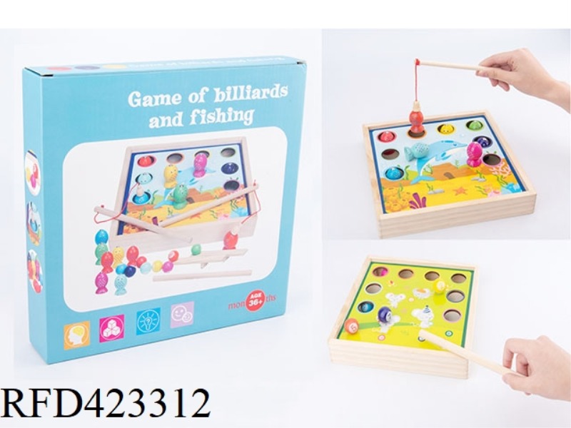 WOODEN BILLIARDS FOR FISHING