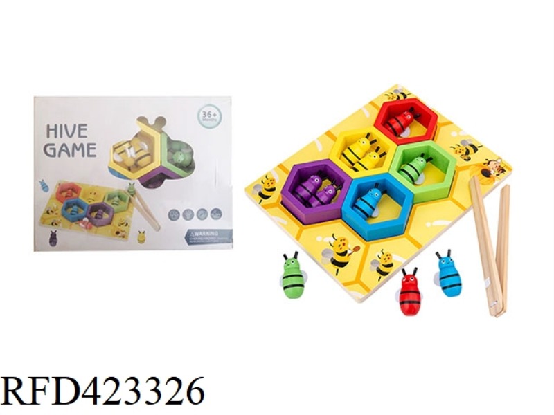 WOODEN HONEYCOMB GAME