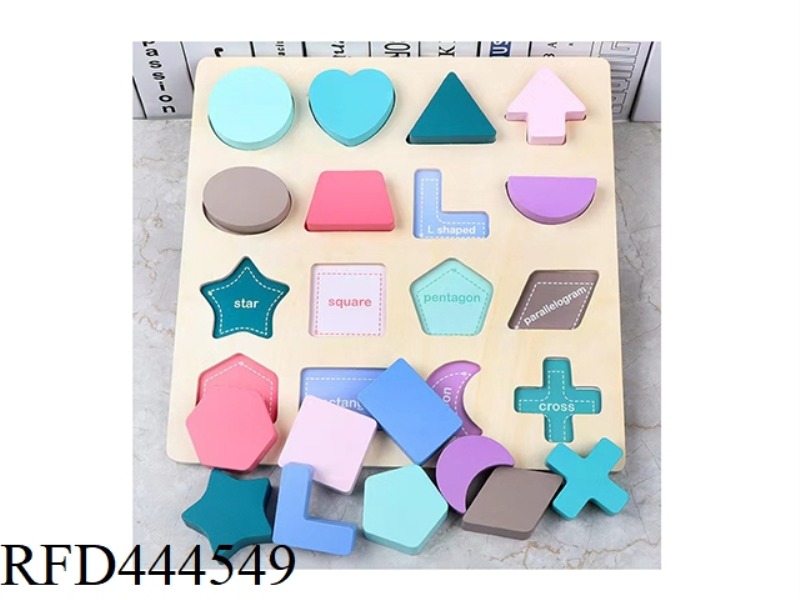 WOODEN MACARONE SHAPE COGNITIVE EDITION