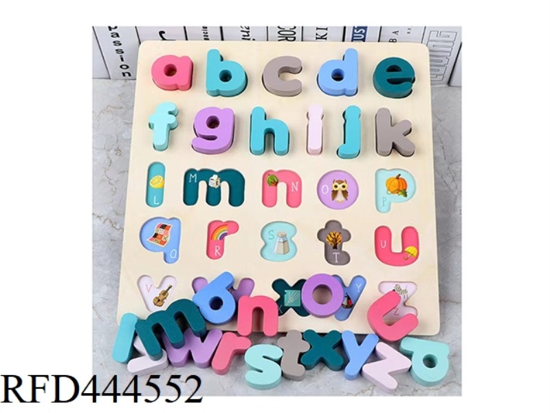 WOODEN MACARONE SMALL LETTER VERSION
