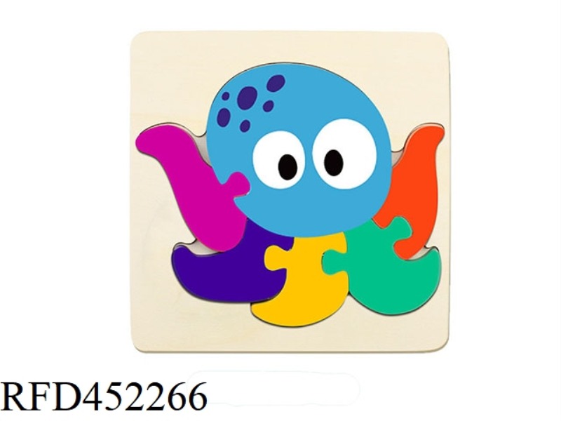 WOODEN PUZZLE OCTOPUS