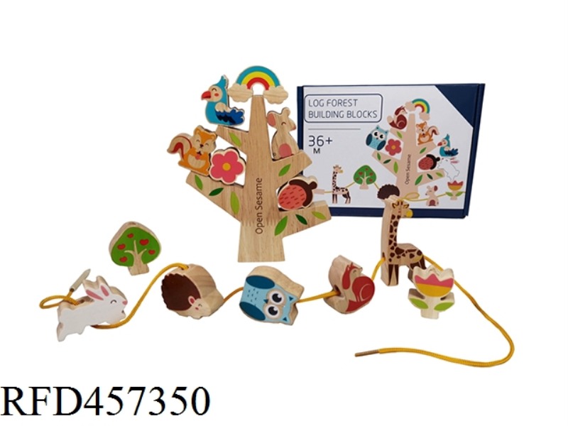 WOODEN ANIMAL BALANCED STRING MUSIC