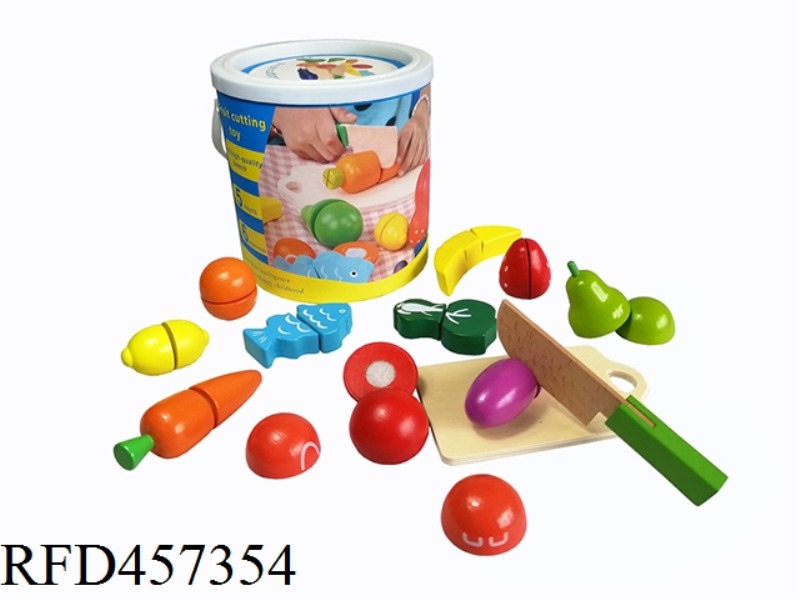 WOODEN FRUITS AND VEGETABLES