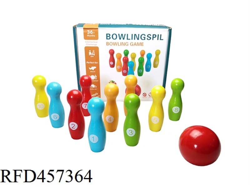 WOODEN BOWLING BALL