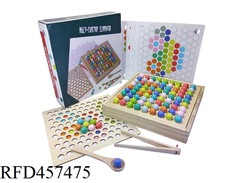 WOODEN CLIP BEADS XIAOLE GAME