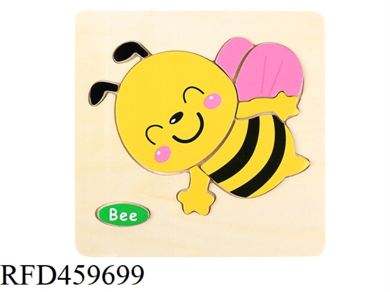 WOODEN BEE PUZZLE