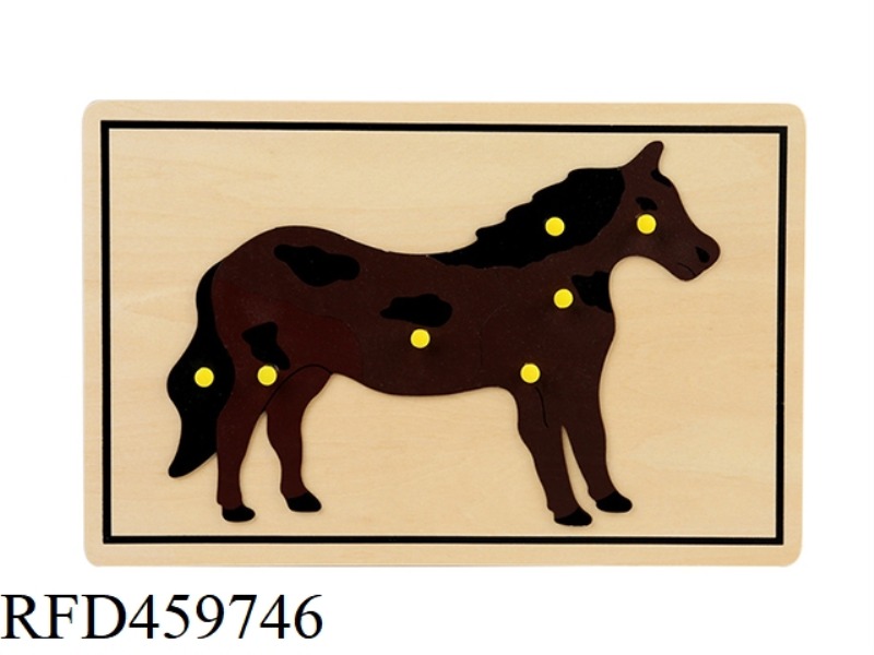 WOODEN PONY PANEL