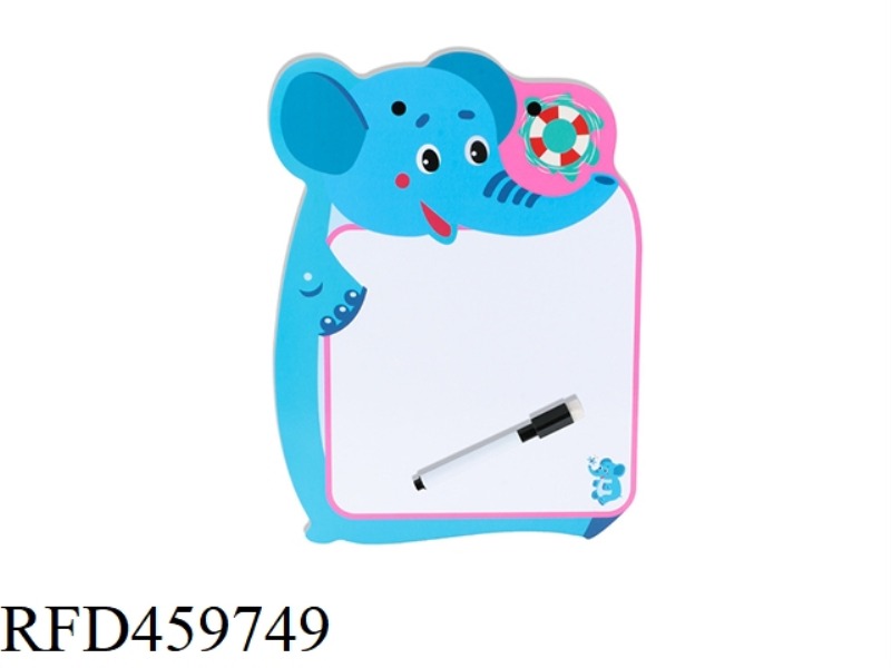 WOODEN CARTOON GRAFFITI ELEPHANT DRAWING BOARD