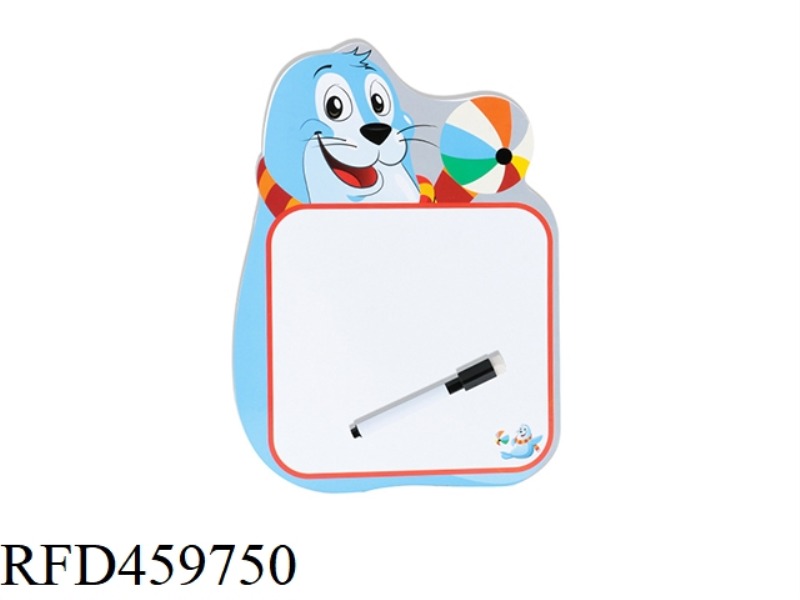 WOODEN CARTOON GRAFFITI SEA LION DRAWING BOARD
