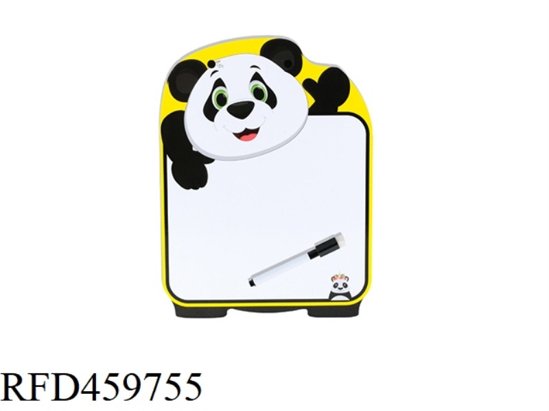 WOODEN CARTOON GRAFFITI PANDA DRAWING BOARD