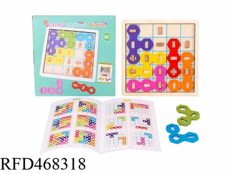 WOODEN PUZZLE PARENT-CHILD DESKTOP GAME