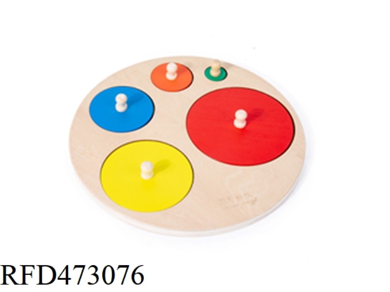 WOODEN ROUND PANEL