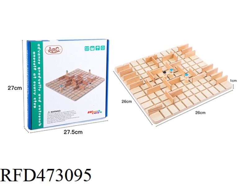 WOODEN STEP BY STEP GAME