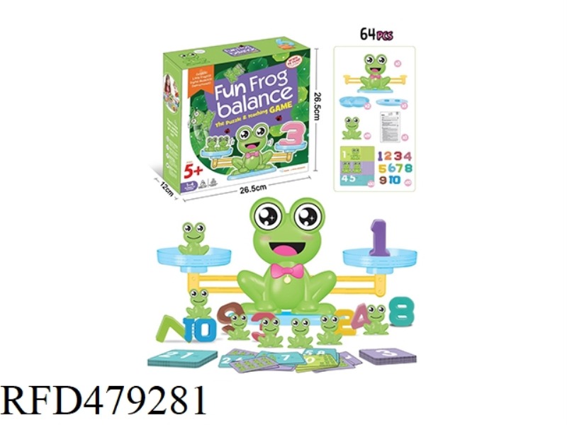 FROG SCALE MATH ENLIGHTENMENT GAME (ENGLISH)