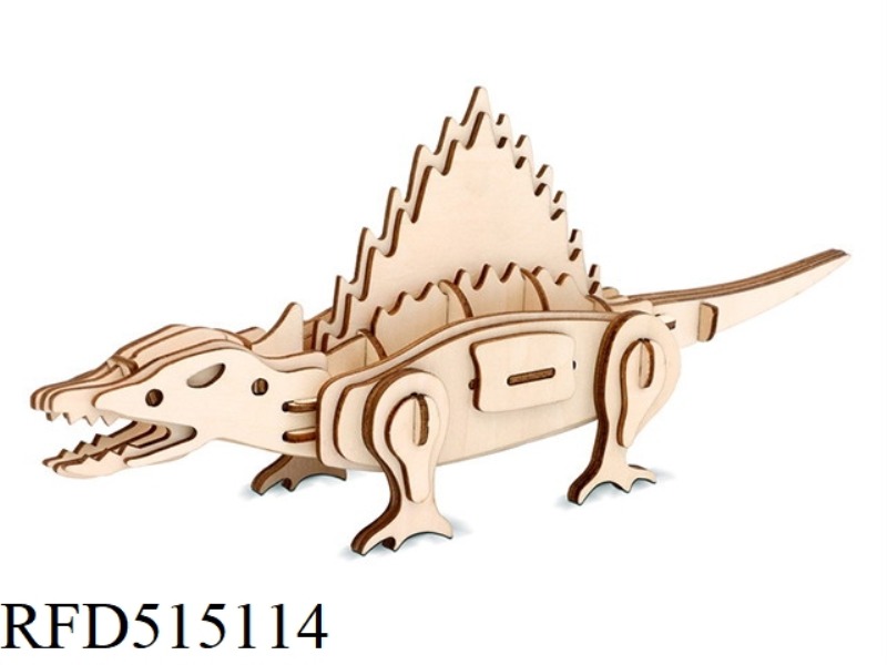 WOODEN DIMETRODON 48PCS