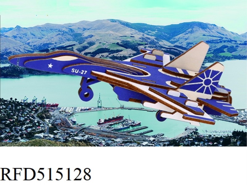 WOODEN SU 27- FLANK 22PCS