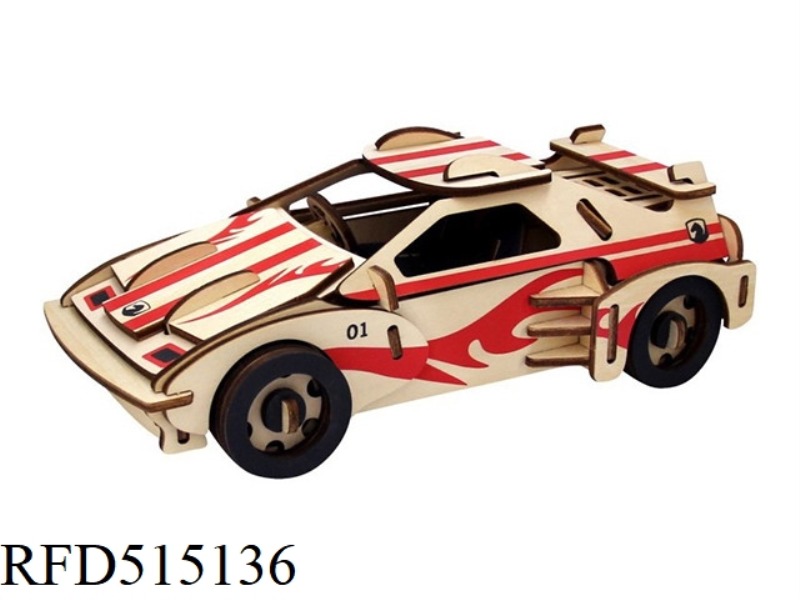 WOODEN FERRARI 61PCS