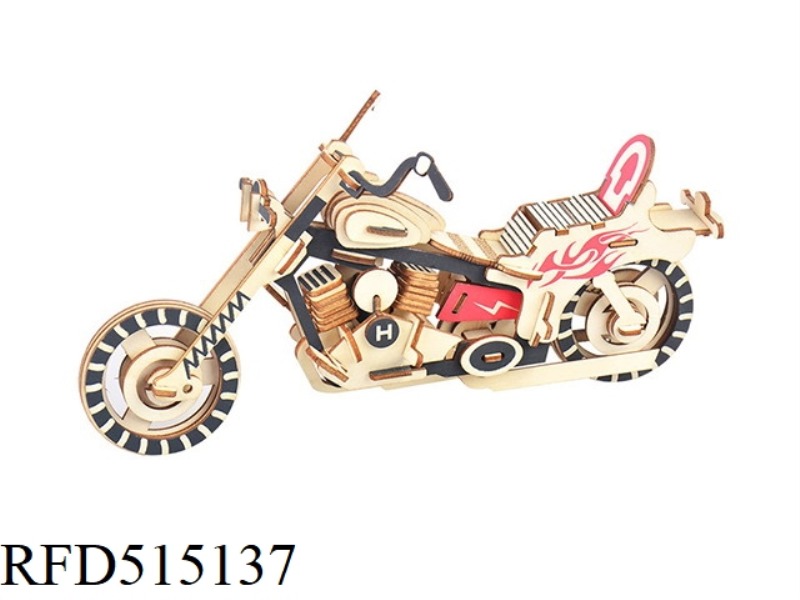 WOODEN THUNDER HARLEY 94PCS