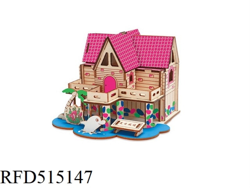 WOODEN SUMMER STYLE 45PCS