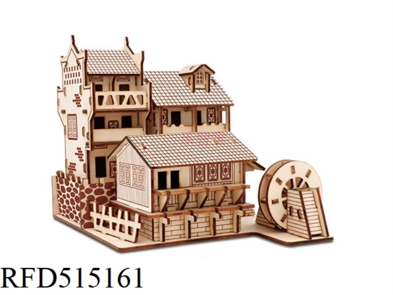 WOODEN PHOENIX ANCIENT TOWN 81PCS