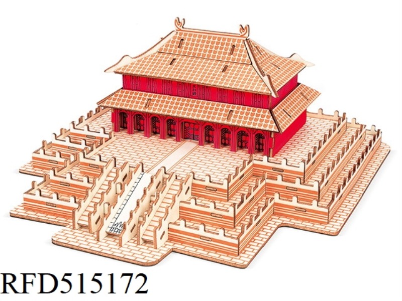 WOODEN HALL OF SUPREME HARMONY 127PCS