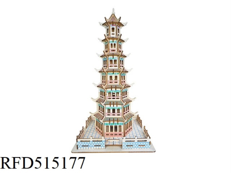 WOODEN PAGODA 216PCS