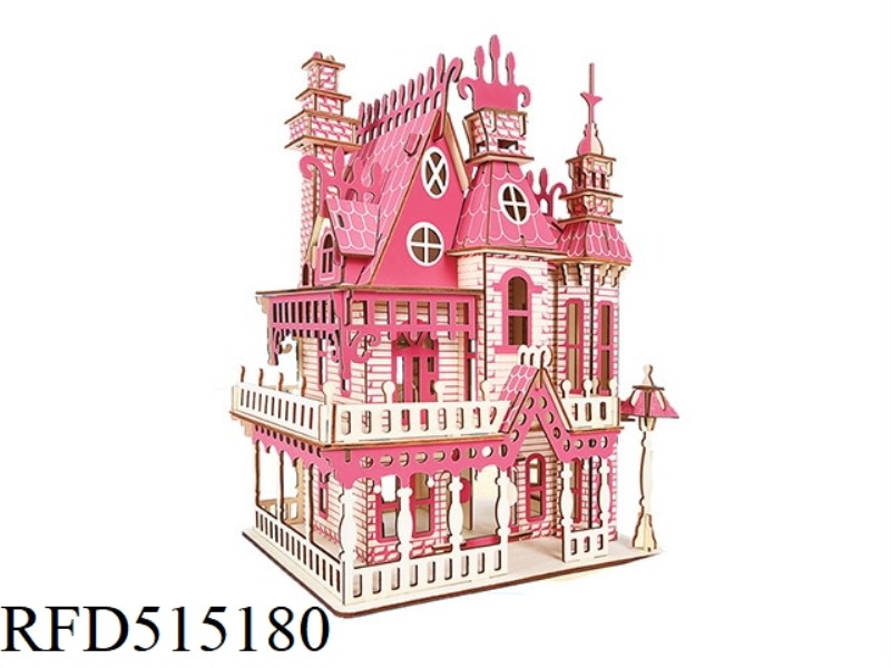 WOODEN DREAM VILLA 183PCS