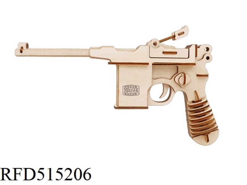 WOODEN SHELL GUN 43PCS