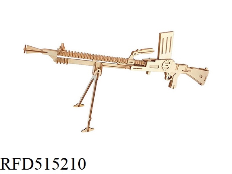 86PCS WOODEN LIGHT MACHINE GUN