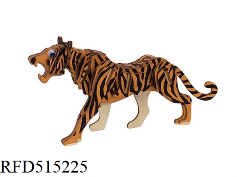 WOODEN TIGER 35PCS