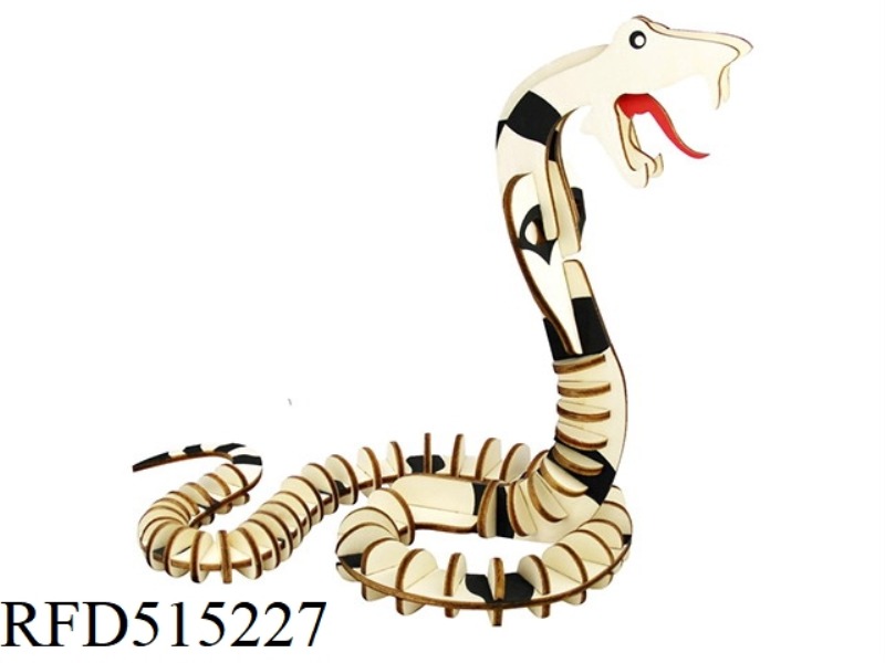 WOODEN SNAKE 57PCS